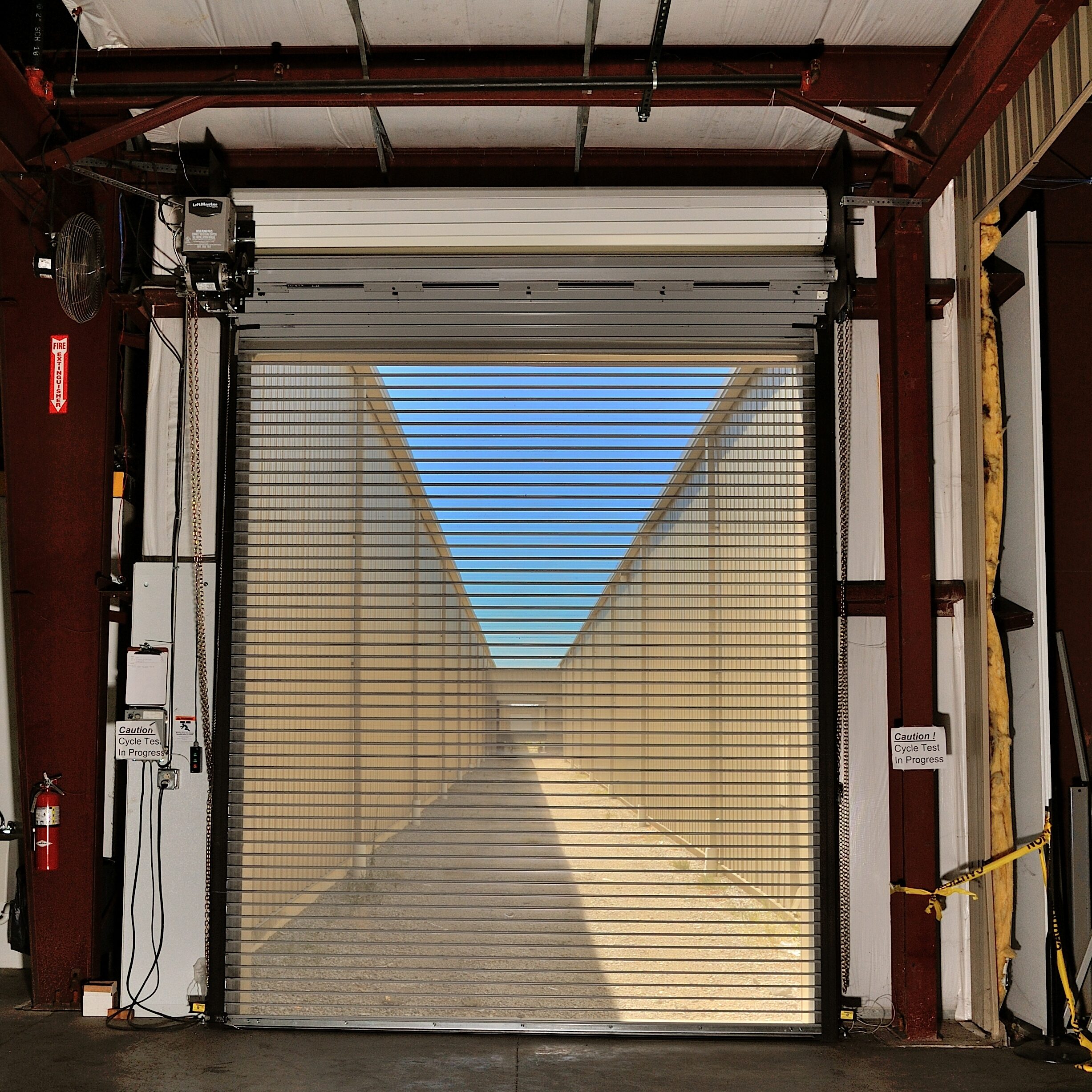 Super Imposed Combination Rolling Service Door Super Imposed Combination Rolling Service Door
